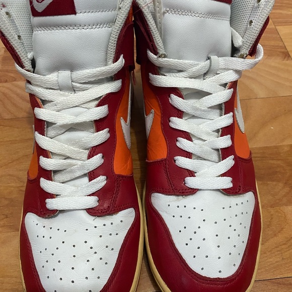 Nike Dunk High Varsity Red White Orange Blaze main image 10